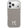 KARL LAGERFELD futerał do IPHONE 17 Pro kompatybilny z MagSafe KLHMP17L5PGFKHGG (PU FW W/ KHead Logo) szary